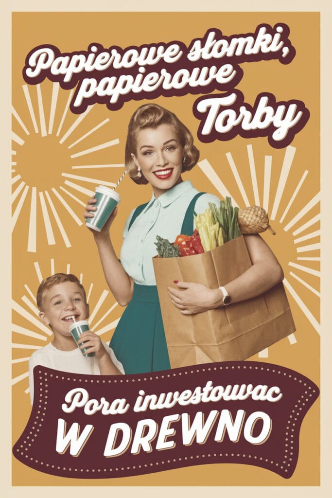 Papierowe słomki, papierowe torby, kubki itp. - pora inwestować w drewno 1 inwestowac wdrewno